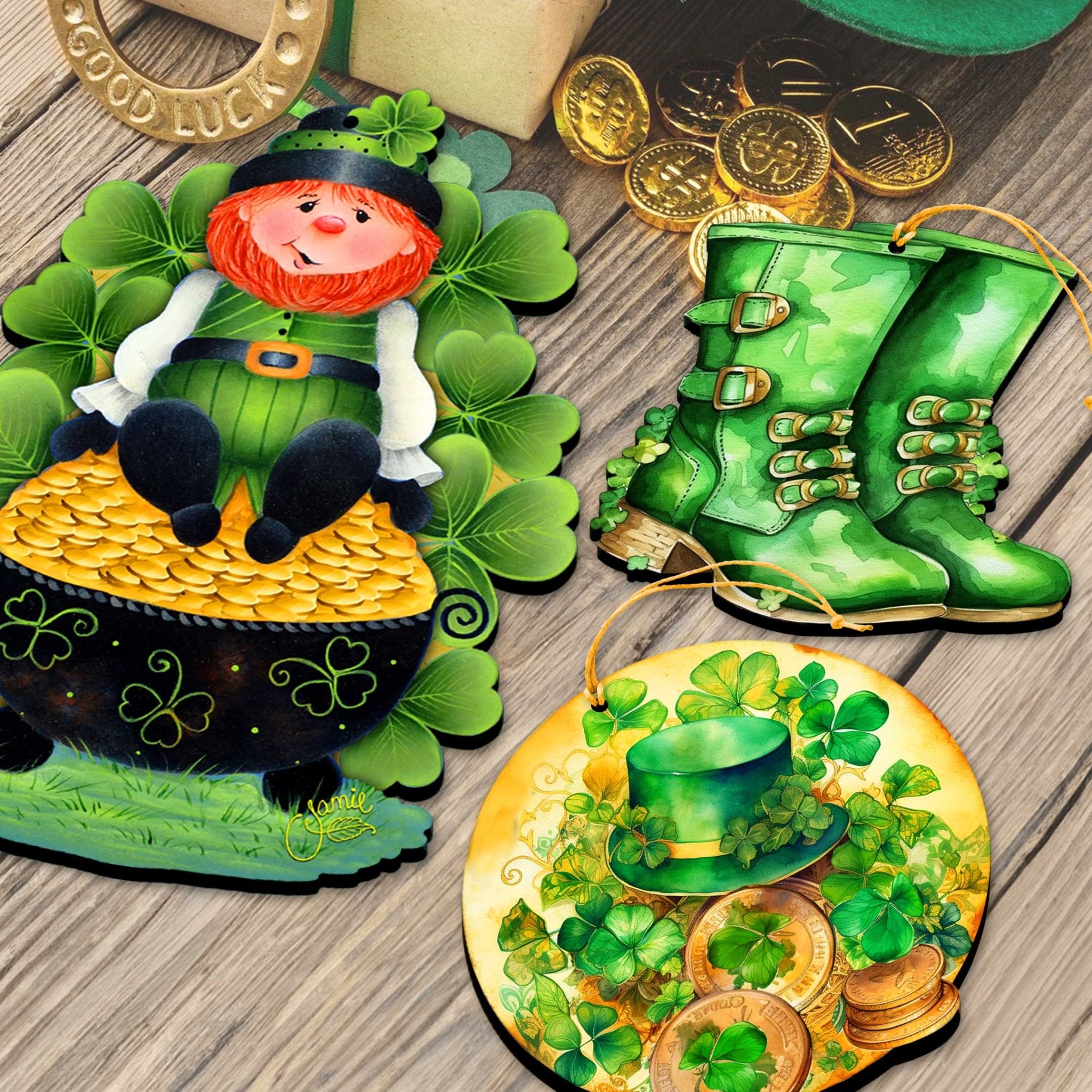 XL Legacy Locket: St. Patrick’s Theme outlet