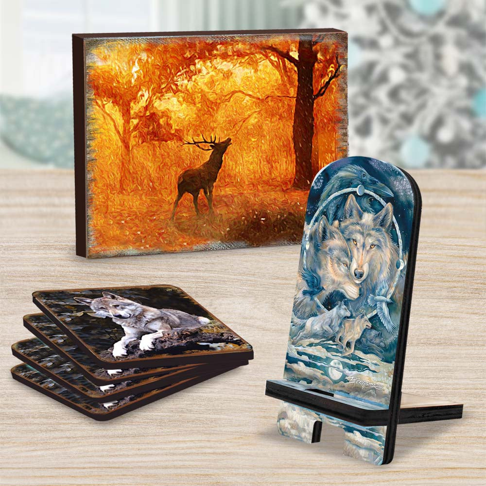 Nature Wildlife Gifts - Coasters, Magnets, Picture Frames and Phone Stand