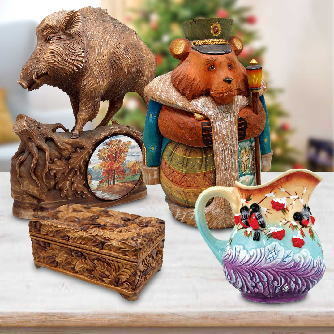 Woodcarving One-of-a-Kind - Artistic Treasure