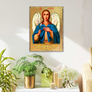 Adoration Wooden Gold Plated Religious Christian Sacred Icon - Inspirational Icon Decor - 85040