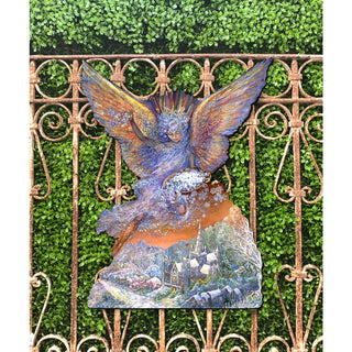 Snow Angel Holiday Door Decor by Josephine Wall - Christmas Decor - 842131H-JW