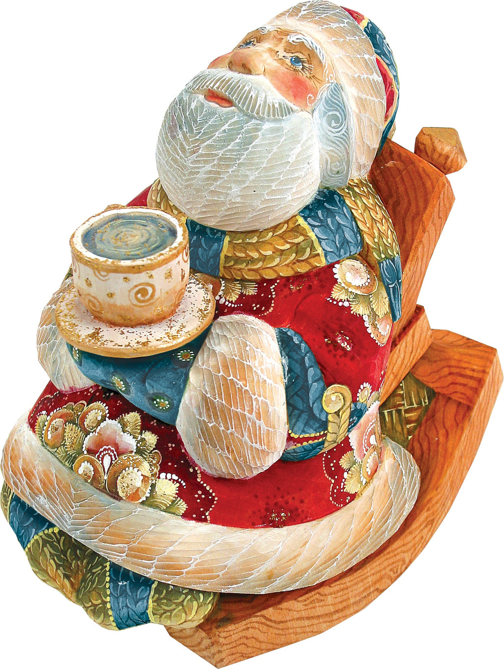 Rocking Santa Figurine Musical Figurine Limited Edition Reserve by G.DeBrekht