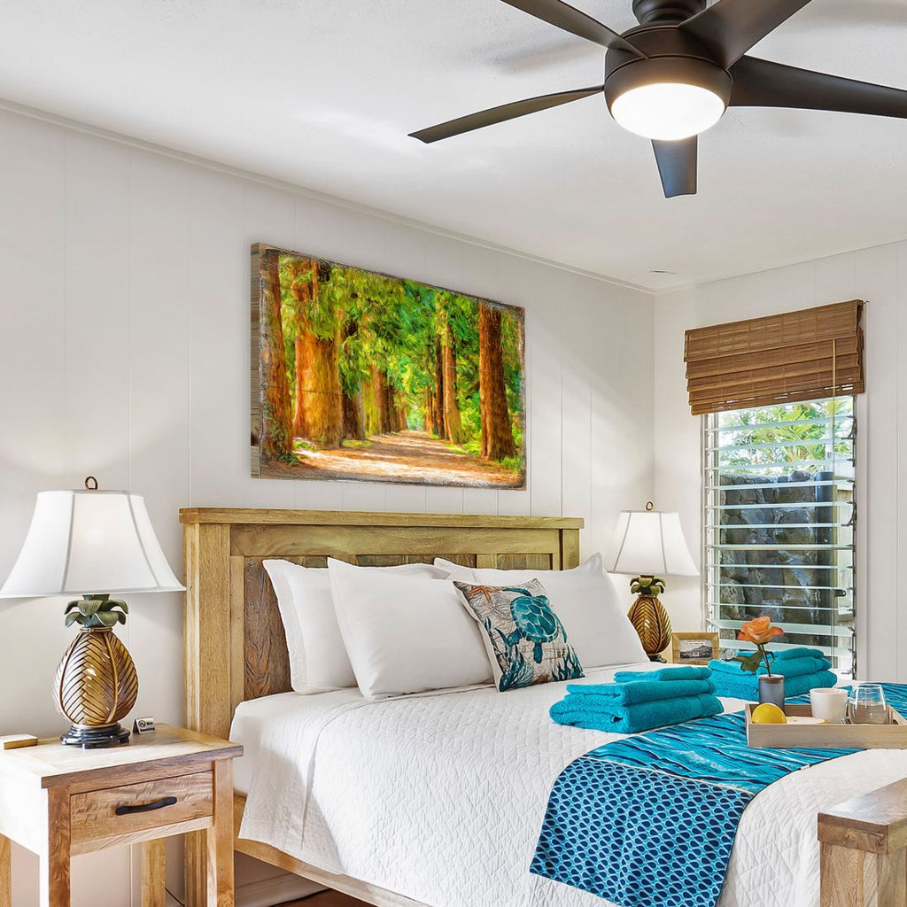 Laverriere Forest Art Wooden Wall Art by Nature Wonders - Nature Wildlife Decor - 95244B