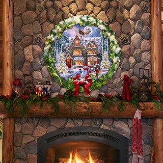 Christmas House Holiday Door Decor by D. Gelsinger - Christmas Decor - 8652812H-DG