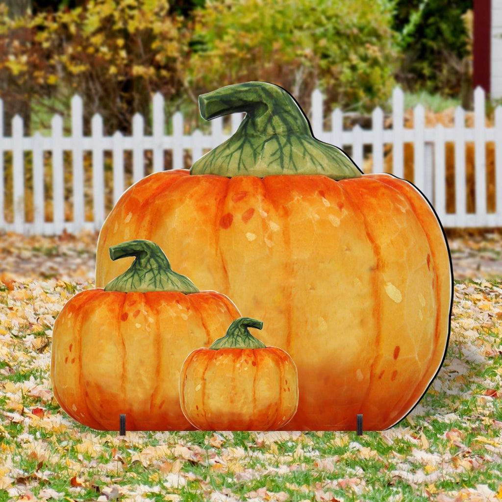 Harvest Pumpkin Halloween Large Outdoor Decor by G. DeBrekht Thanksgiving Halloween Decor - 8158414-2F