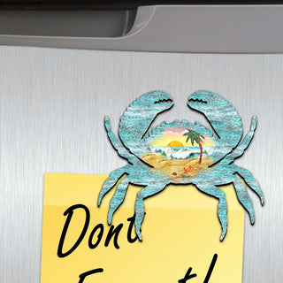 Coastal Creatures Decorative Eco Wood Magnets Set of 6 by G. Debrekht - Coastal Decor - 8090062G-S6