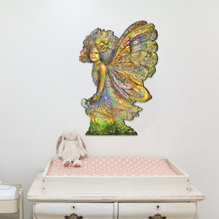 Fairy Holiday Outdoor Yard Sign Josephine Wall - Designocracy - 845619F-JW