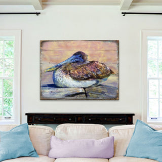 Sowell Seagal Wooden Coastal Wall Art by Nature Wonders - Coastal Sea-Life Decor - 95326B