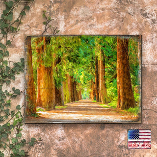 Laverriere Forest Art Wooden Wall Art by Nature Wonders - Nature Wildlife Decor - 95244B