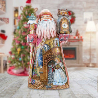 To the rescue Santa Hand-Painted WOODCARVED Masterpiece by G. DeBrekht - Christmas Decor - 241180 *** PRE-ORDER - Handmade Just for You! ***