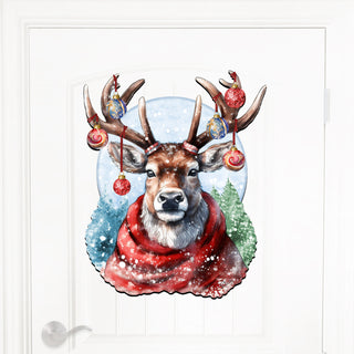 Christmas Mood Holiday Door Decor by G. Debrekht - Christmas Decor - 8611034H