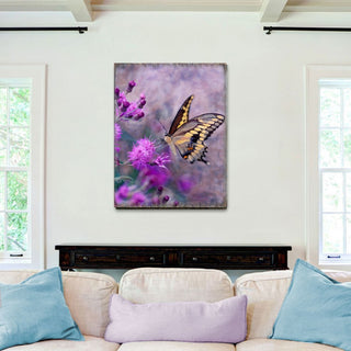 Machaon Art Wooden Wall Art by Nature Wonders - Nature Wildlife Decor - 95391B