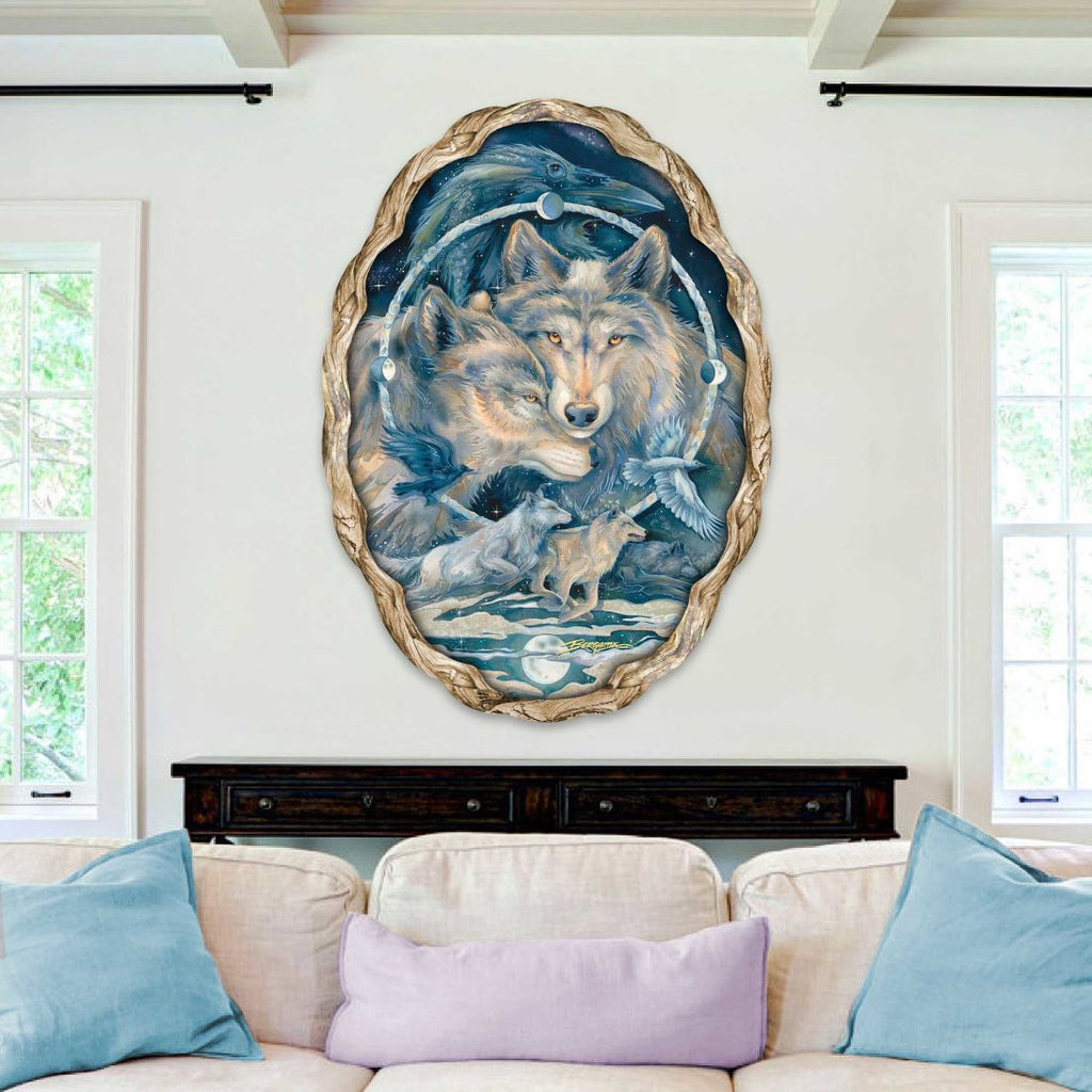 In Spirit I Am Free Wildlife Wall Art - J. Bergsma - Wildlife Holiday Decor - 8591723W-JB