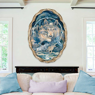 In Spirit I Am Free Wildlife Wall Art - J. Bergsma - Wildlife Holiday Decor - 8591723W-JB