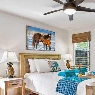 Horses Art Wooden Wall Art by Nature Wonders - Nature Wildlife Decor - 95218B