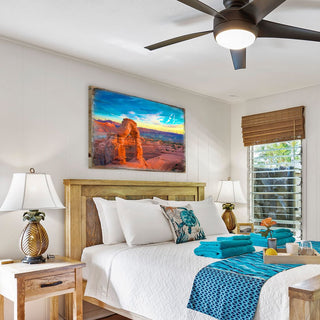 Hogle Canyon Art Wooden Wall Art by Nature Wonders - Nature Wildlife Decor - 95245B