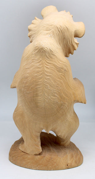 One-of-a-Kind Bear Wood Carved Figurine 13