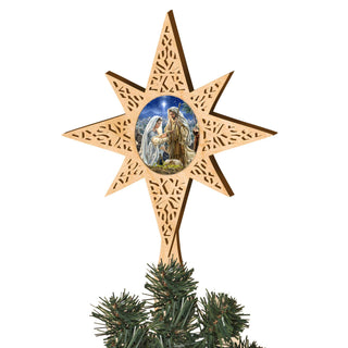 Glory To God Tree Topper by D. Gelsinger - Christmas Decor - 89483-DG