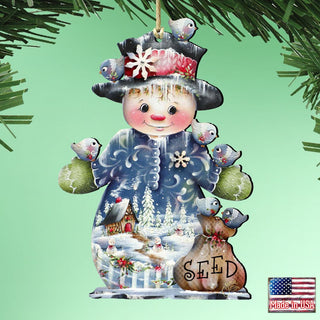 Freezing Friends (Frosting Sparkle) by Jamie Mills-Price - Christmas Santa Snowman Decor - 8457511