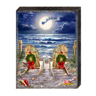 Moonlight Christmas Wall Art by D. Gelsinger - Christmas Decor - 95683B-DG