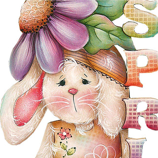 Bunny Easter Outdoor Scene by Jamie Mills-Price - Easter Spring Decor - 8457604F