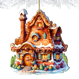 Magic House Wooden Ornaments by G. Debrekht - Christmas Decor - 8100191-3