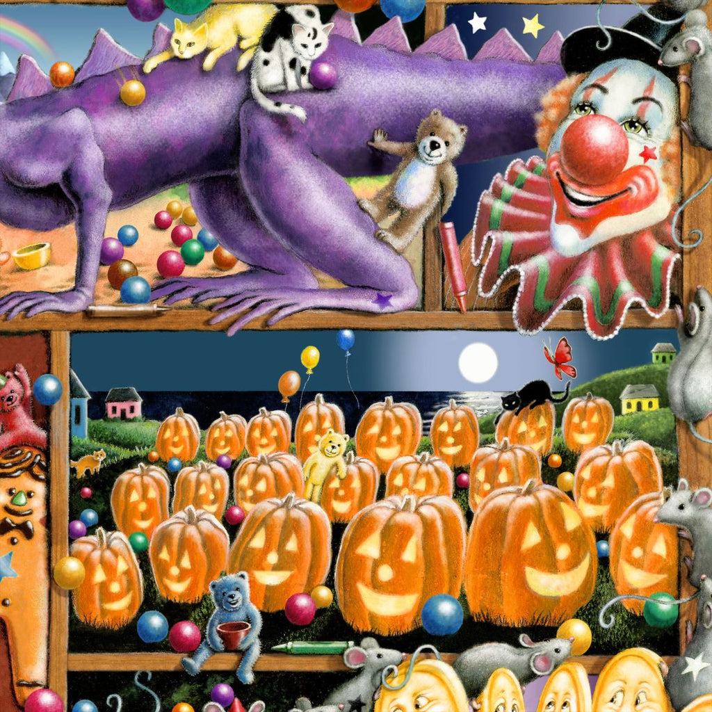 Colors Whimsical Wall Art by Laura Seeley - Love Family Kids Decor - 8513003-LS