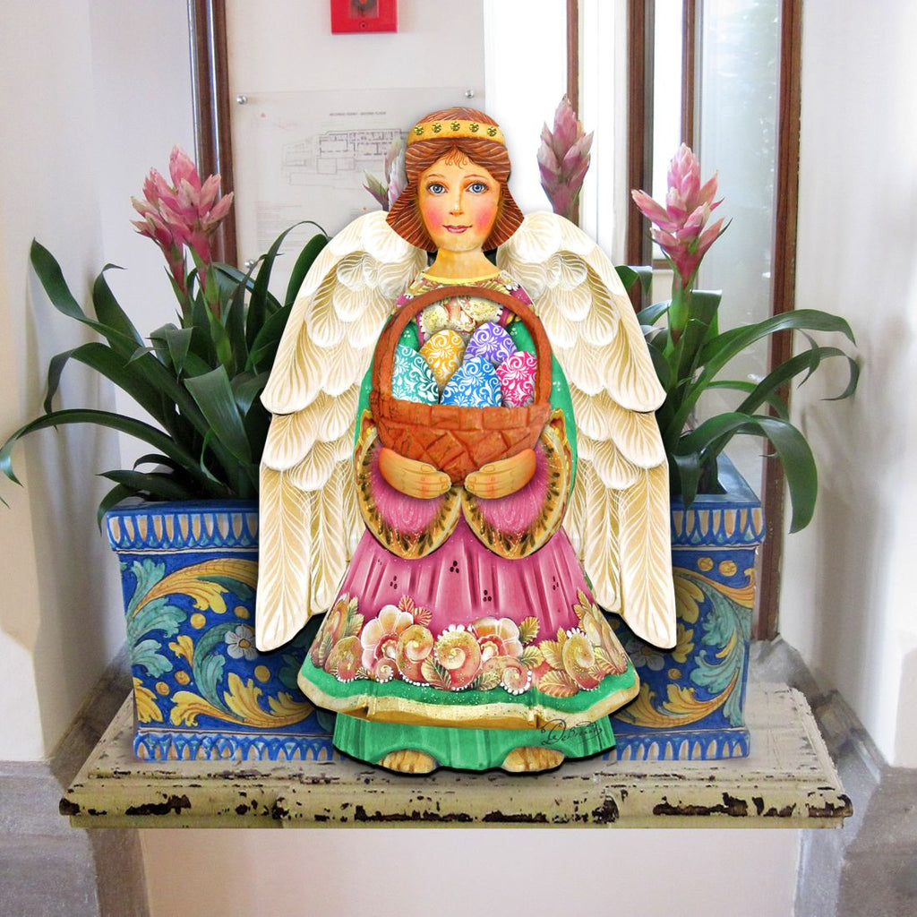 Easter Angel Easter Door Decor by G. DeBrekht - Easter Spring Decor - 8154153H