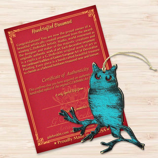 Rustic Owl Wooden Ornaments by Nature Wonders - Wildlife Holiday Decor - 8198218