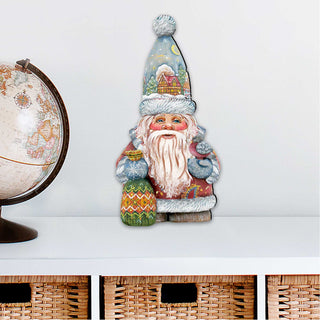 The First Noel Christmas Door Decor by G. DeBrekht - Christmas Santa Snowman Decor - 8116410H