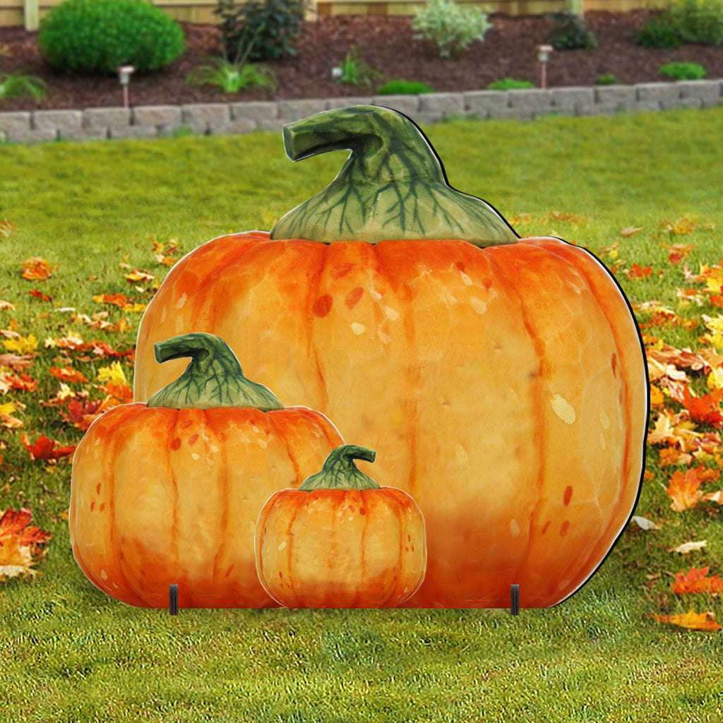 Harvest Pumpkin Halloween Large Outdoor Decor by G. DeBrekht Thanksgiving Halloween Decor - 8158414-2F