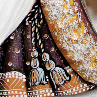 Regal Yuletide respite Hand-Painted WOODCARVED Masterpiece by G. DeBrekht - Christmas Decor - 821553 - SPECIAL ORDER *** PRE-ORDER - Handmade Just for You! ***