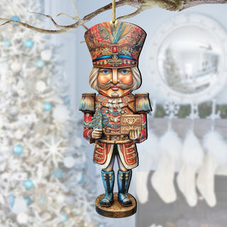Nutcracker Prince Wooden Ornaments by G. Debrekht Christmas Decor - 8611060