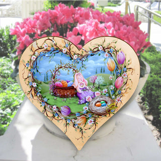 Easter Bunny Nap Easter Door Decor by Jamie Mills-Price - Easter Spring Decor - 8457706H-MP