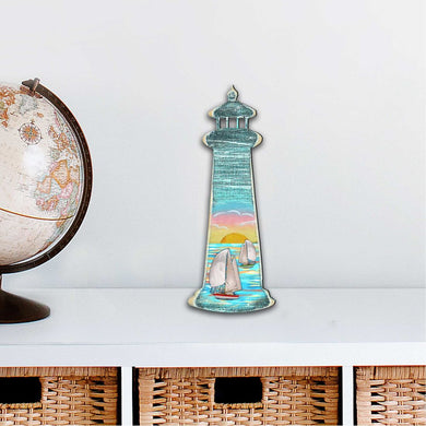 Lighthouse Coastal Outdoor Decor Large Ornament by G. DeBrekht - Coastal Holiday Decor - 8198526-2M