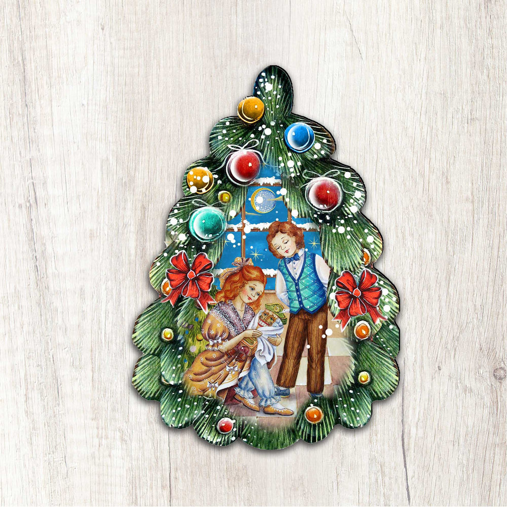 Nutcracker Christmas Tree Door Decor by G. DeBrekht - Christmas Decor - 8119184H