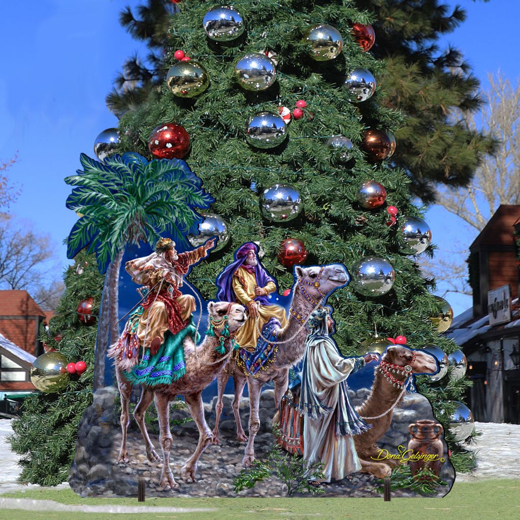 The Magic of Three Kings Nativity Outdoor Decor by D. Gelsinger - Nativity Holiday Decor - 8461022F-1810