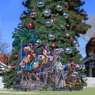 The Magic of Three Kings Nativity Outdoor Decor by D. Gelsinger - Nativity Holiday Decor - 8461022F-1810