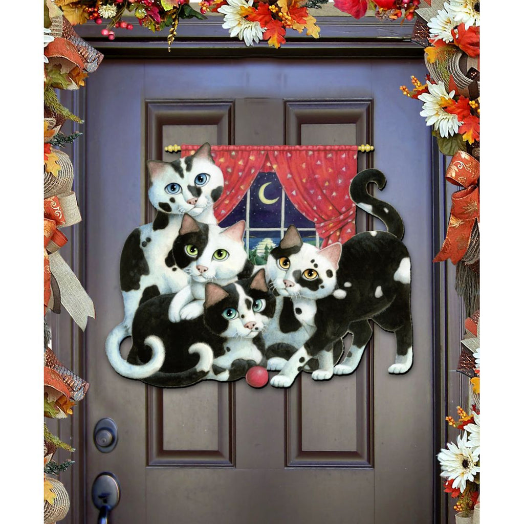 Cookies and Cream Halloween Door Decor by Laura Seeley - Thanksgiving Halloween Decor - 8512053H