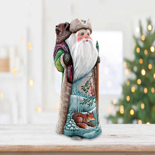 Friendly wilderness Hand-Painted WOODCARVED Masterpiece by G. DeBrekht - Wildlife Holiday Decor - 821843 *** PRE-ORDER - Handmade Just for You! ***