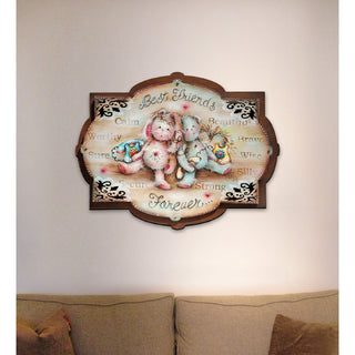 Best Friends Forever Easter Door Decor by Jamie Mills-Price - Easter Spring Decor - 8457606H