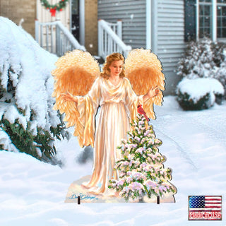 Woodland Angel Nativity Outdoor Decor by D. Gelsinger - Nativity Holiday Decor - 8461046F-1565