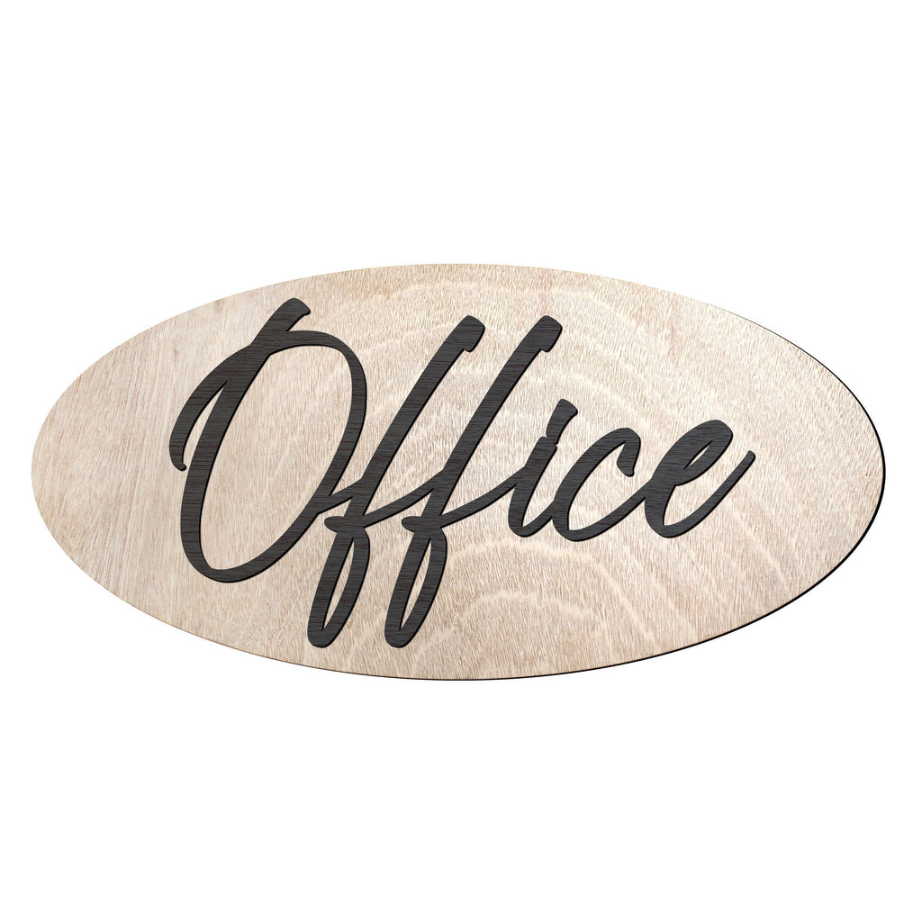 Office Sign, Business Sign, Made in the USA Sign, Made from Wood - 320324