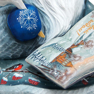 Story Rider Santa Hand-Painted WOODCARVED Masterpiece by G. DeBrekht - Christmas Decor - 2821711 - SPECIAL ORDER *** PRE-ORDER - Handmade Just for You! ***