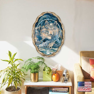 In Spirit I Am Free Wildlife Wall Art - J. Bergsma - Wildlife Holiday Decor - 8591723W-JB