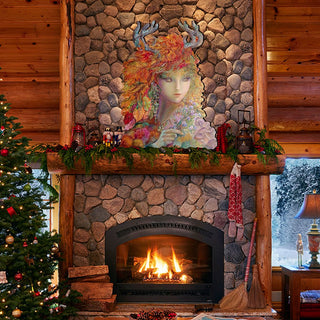 Autumn Halloween Door Decor by Josephine Wall - Thanksgiving Halloween Decor - 845611H-JW