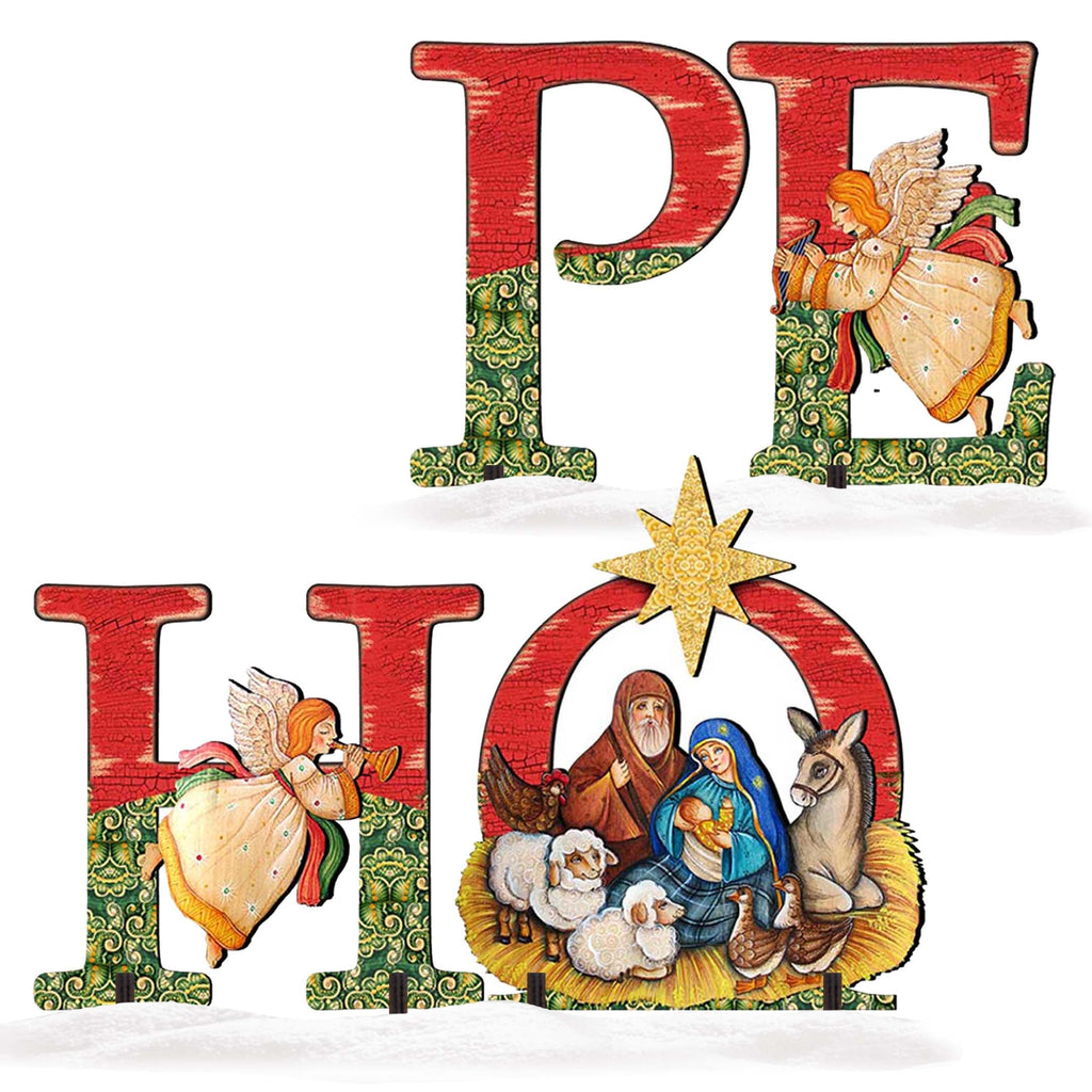 Hope Outdoor Nativity Set by G. DeBrekht - Nativity Holiday Decor - 8121461F-S4L