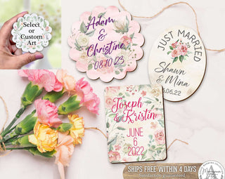 Bridal shower Favors Custom Magnets Custom Kids photo magnets Engagement Save the Date