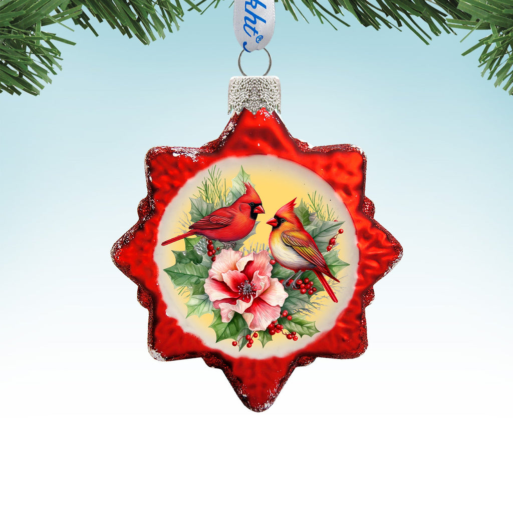 Christmas Wreath Mercury Glass Ornaments by G. Debrekht - Christmas Decor - 776029