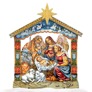 Nativity Outdoor Decor by G. DeBrekht - Nativity Holiday Decor - 8114031F